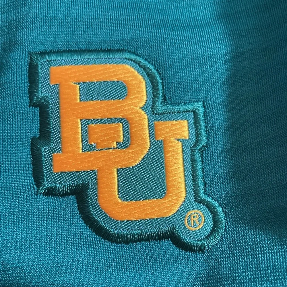 EUC Mens Nike Dri Fit XXL Green Baylor University Pullover